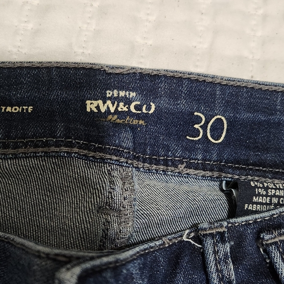 RW&CO JEANS SIZE 30 - Picture 8 of 16